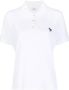 PS Paul Smith Poloshirt met zebrapatch Wit - Thumbnail 1
