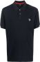 PS Paul Smith Poloshirt met zebraprint Blauw - Thumbnail 1
