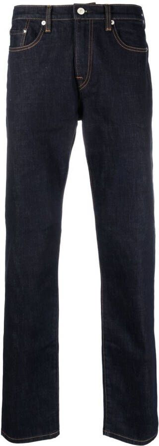 PS Paul Smith Straight jeans Blauw