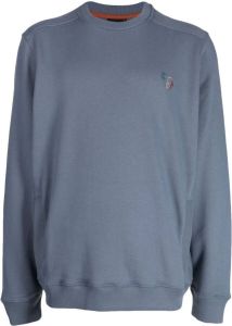 PS Paul Smith Sweater met geborduurd logo Blauw