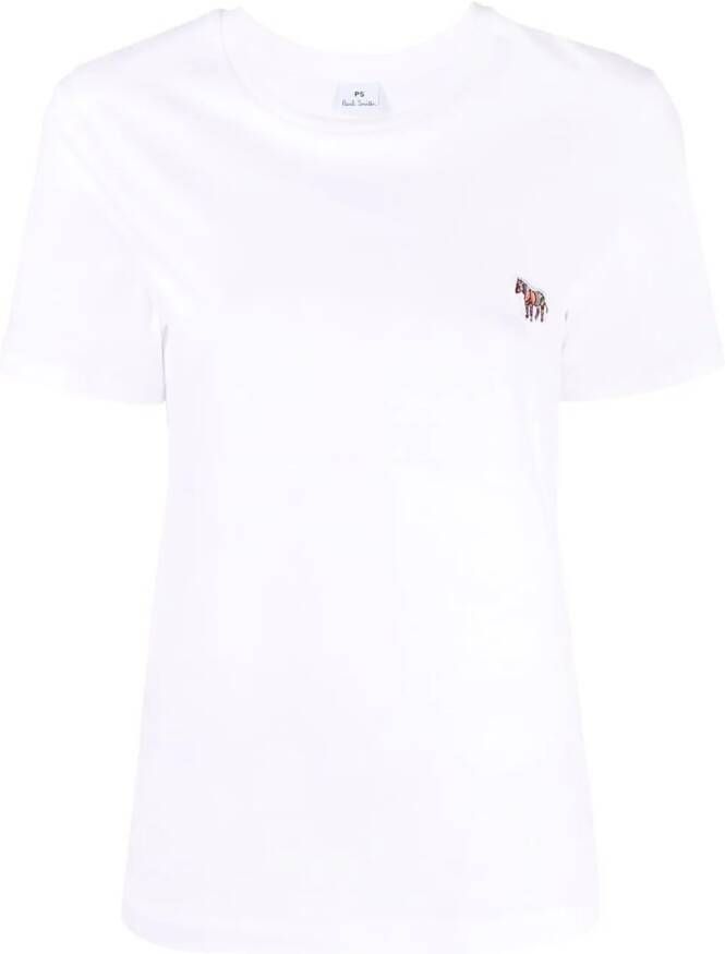 PS Paul Smith Sweater met geborduurd logo Wit