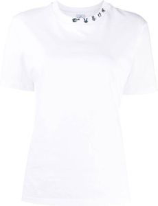 PS Paul Smith T-shirt met borduurwerk Wit