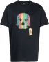 PS Paul Smith T-shirt met doodskopprint Zwart - Thumbnail 1