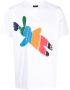 PS Paul Smith T-shirt met grafische print Wit - Thumbnail 1