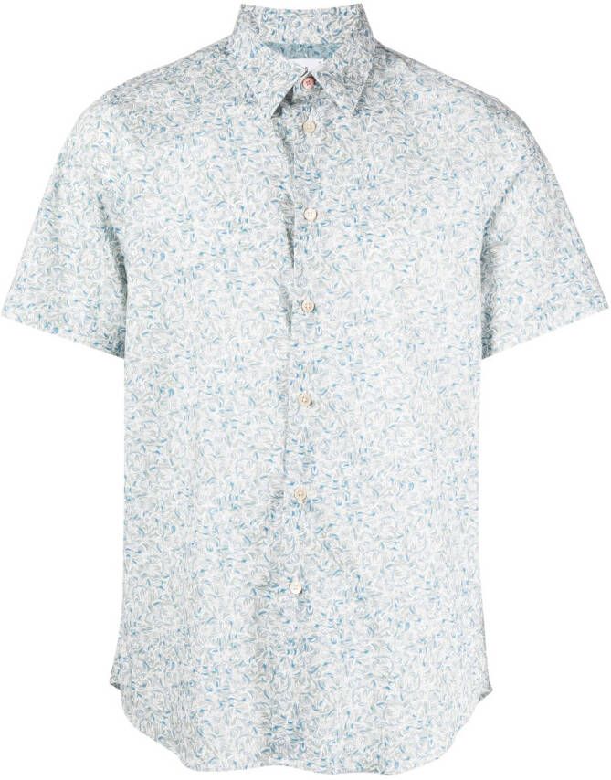 PS Paul Smith T-shirt met print Blauw