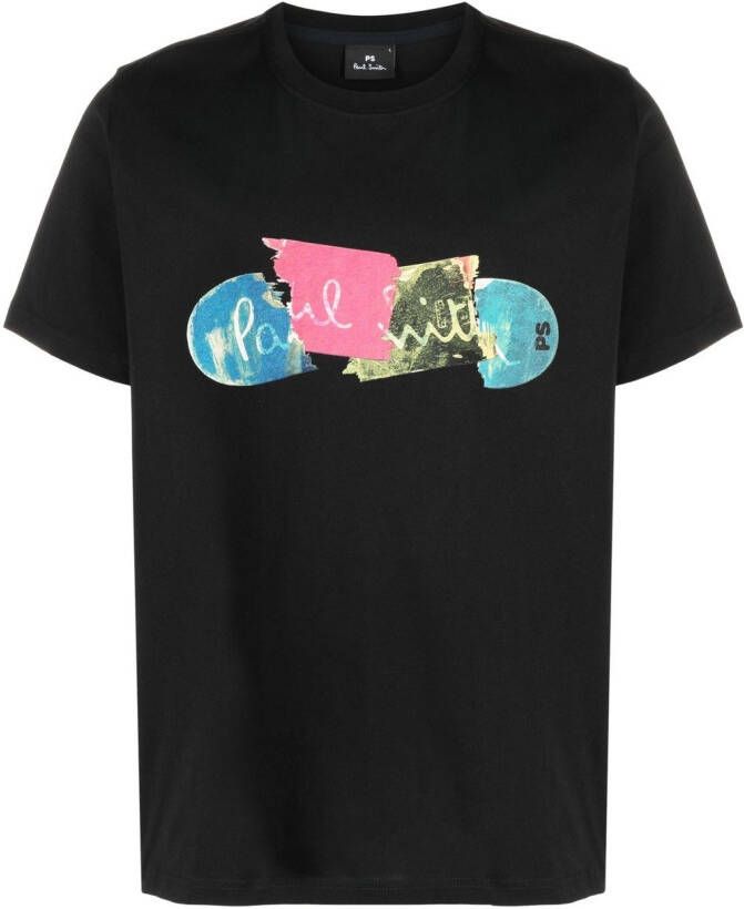 PS Paul Smith T-shirt met print Zwart
