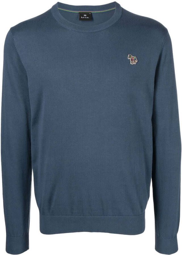 PS Paul Smith Trui met ronde hals Blauw