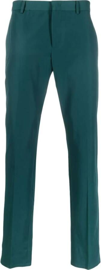 PT Torino Broek met toelopende pijpen Groen