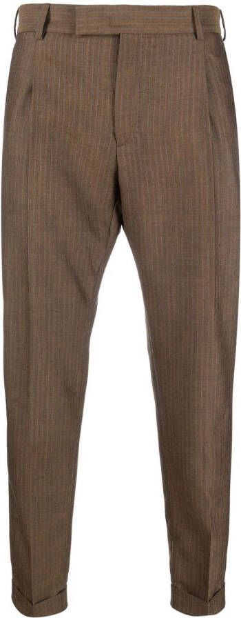 PT Torino Cropped pantalon Bruin