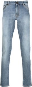 PT Torino Jeans met vervaagd-effect Blauw