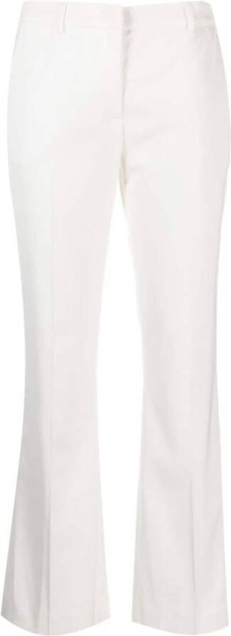 PT Torino Flared pantalon Wit