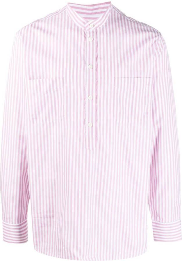 PT Torino Gestreept overhemd Roze