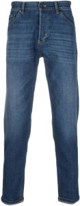 PT Torino Jeans met toelopende pijpen Blauw