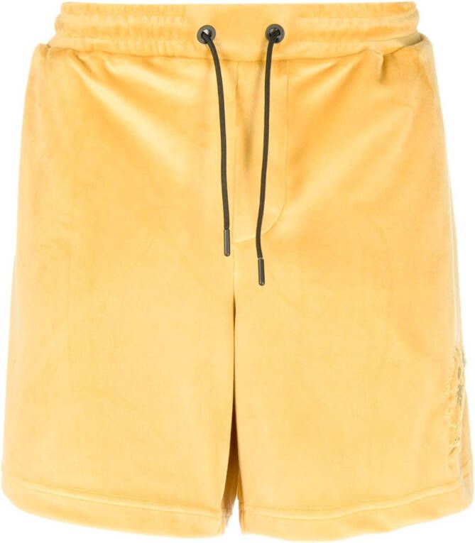 PT Torino Shorts met geborduurd logo Geel