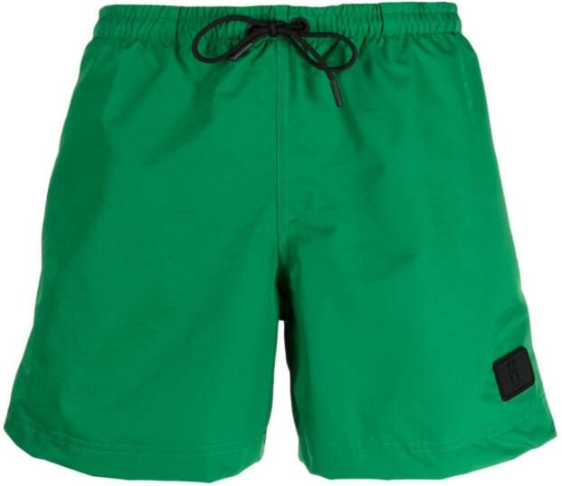 PT Torino Shorts met logopatch Groen