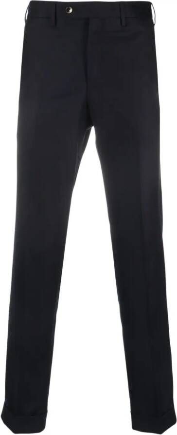 PT Torino Mid waist pantalon Blauw