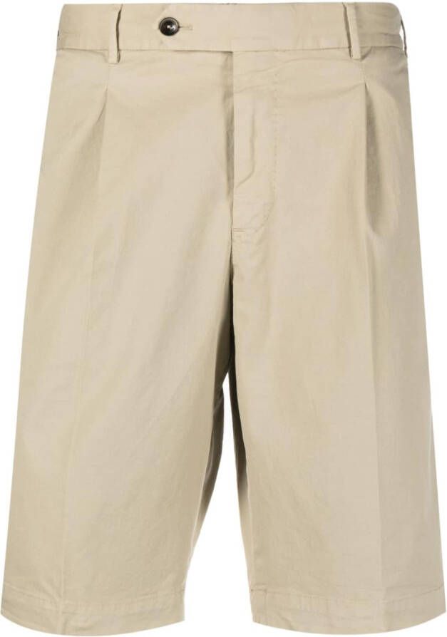 PT Torino Asymmetrische shorts Beige