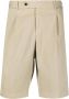 PT Torino Asymmetrische shorts Beige - Thumbnail 1