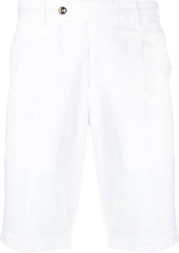 PT Torino Asymmetrische shorts Wit