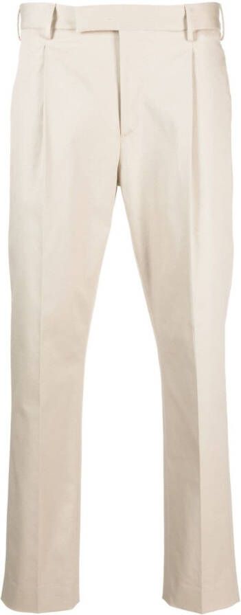 PT Torino Pantalon van stretchkatoen Beige