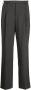 PT Torino Pantalon met geplooid detail Grijs - Thumbnail 1