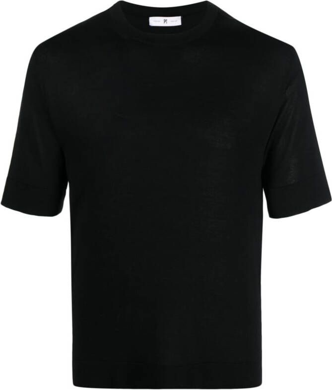 PT Torino T-shirt met ronde hals Zwart