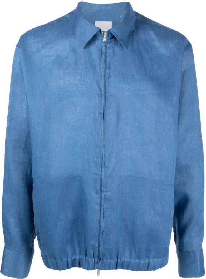 PT Torino Shirtjack met rits Blauw