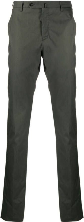 PT Torino Slim-fit pantalon Groen