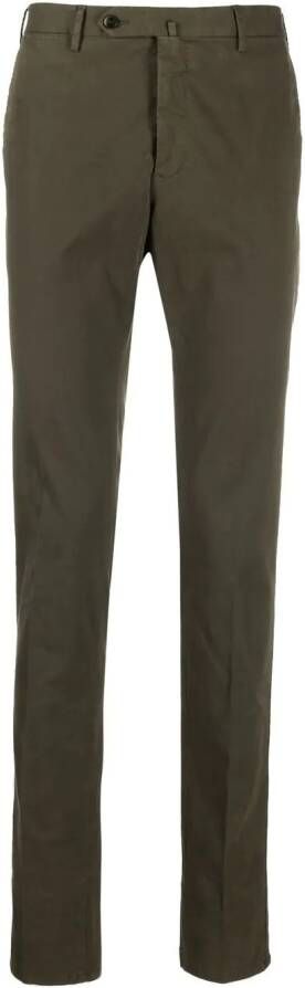 PT Torino Slim-fit chino Groen