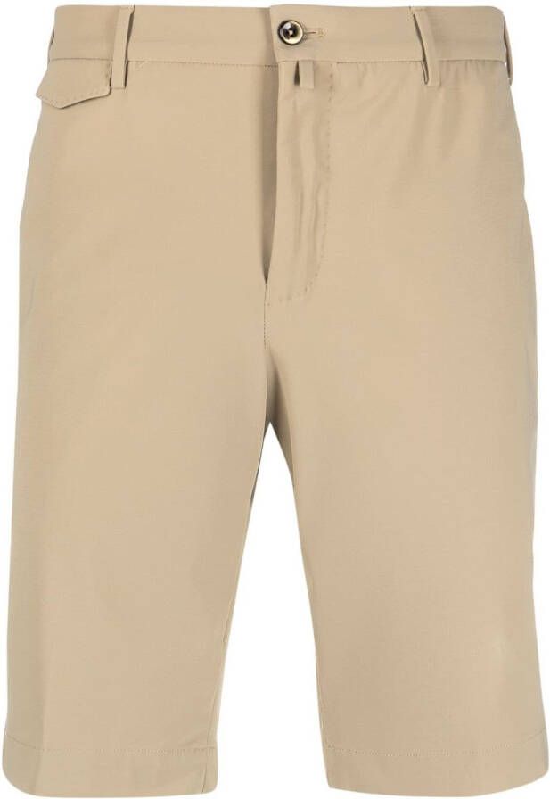 PT Torino Slim-fit chino shorts Beige
