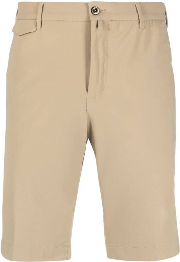 PT Torino Slim-fit chino shorts Beige