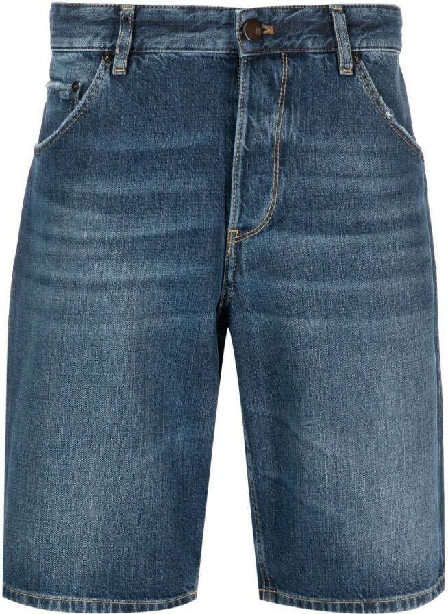 PT Torino Denim shorts Blauw