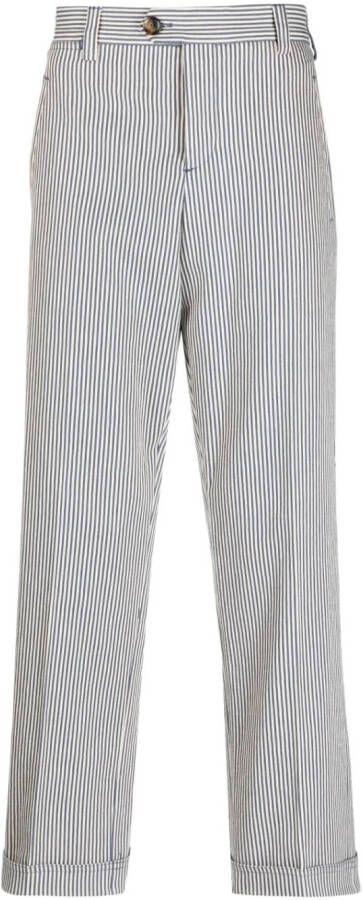 PT Torino Cropped broek Blauw