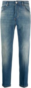PT Torino Verwassen jeans Blauw