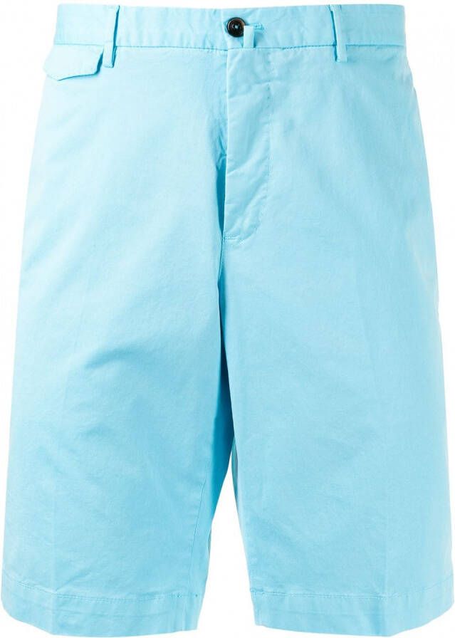 Pt01 Katoenen bermuda shorts Blauw