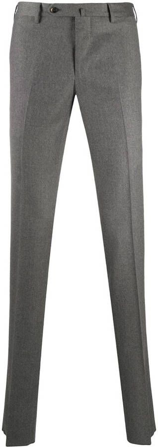 PT Torino Slim-fit pantalon Grijs