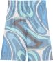 PUCCI Bermuda shorts met abstracte print Blauw - Thumbnail 1
