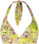 PUCCI Bikinitop met halternek Groen - Thumbnail 1