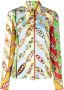 PUCCI Blouse met print Rood - Thumbnail 1