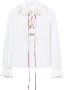 PUCCI Broderie anglaise blouse Wit - Thumbnail 1