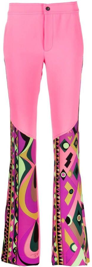 PUCCI Straight broek Roze