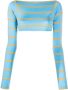 PUCCI Cropped top Blauw - Thumbnail 1