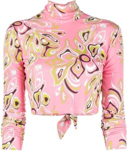 PUCCI Cropped top Roze