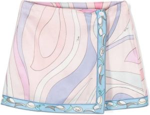 PUCCI Junior Mini-rok met abstract patroon Roze