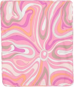 PUCCI Junior Deken met abstracte print Roze