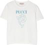 PUCCI Junior T-shirt met print Wit - Thumbnail 1