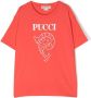 PUCCI Junior T-shirt met logoprint Rood - Thumbnail 1