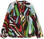 PUCCI Junior Empire-line blouse Zwart - Thumbnail 1