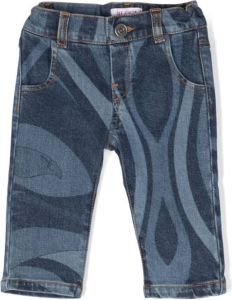 PUCCI Junior Straight jeans Blauw