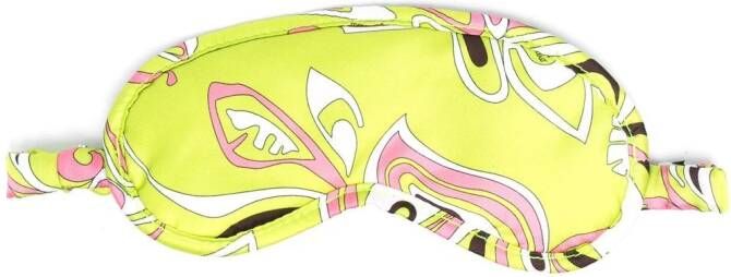 PUCCI Oogmasker met print Groen